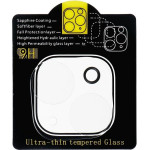 5D Full Glue Camera Tempered Glass - For Iphone 17 Air Transparent OEM