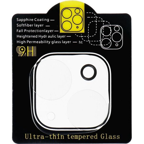 5D Full Glue Camera Tempered Glass - For Iphone 17 Air Transparent OEM
