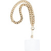 Chain #41 Phone lanyard, Phone Pendant / Cord Length 40cm (20cm In The loop) / On Wrist - Gold OEM