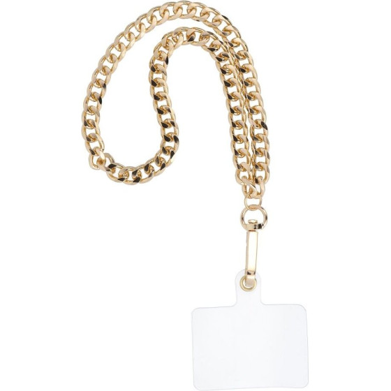 Chain #41 Phone lanyard, Phone Pendant / Cord Length 40cm (20cm In The loop) / On Wrist - Gold OEM