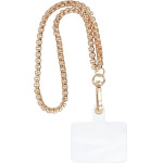 Chain #42 Phone lanyard, Phone Pendant / Cord Length 40cm (20cm In The loop) / On Wrist - Gold OEM