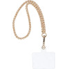 Chain #43 Phone lanyard, Phone Pendant / Cord Length 40cm (20cm In The loop) / On Wrist - Gold OEM