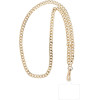 Chain #81 Phone lanyard, Phone Pendant / Cord Length 80cm (40cm In The loop) / On Neck - Gold OEM