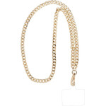 Chain #81 Phone lanyard, Phone Pendant / Cord Length 80cm (40cm In The loop) / On Neck - Gold OEM