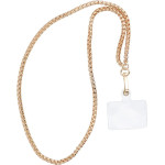 Chain #82 Phone lanyard, Phone Pendant / Cord Length 80cm (40cm In The loop) / On Neck - Gold OEM