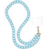 Panama Long Phone lanyard, Phone Pendant / Cord Length 80cm (40cm In The loop) / On Neck - Blue OEM