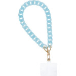 Panama Phone lanyard, Phone Pendant / Cord Length 40cm (20cm In The loop) / On Wrist - Blue OEM