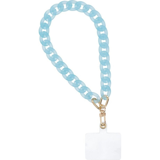 Panama Phone lanyard, Phone Pendant / Cord Length 40cm (20cm In The loop) / On Wrist - Blue OEM