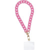 Panama Phone lanyard, Phone Pendant / Cord Length 40cm (20cm In The loop) / On Wrist - Pink OEM