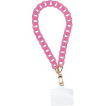 Panama Phone lanyard, Phone Pendant / Cord Length 40cm (20cm In The loop) / On Wrist - Pink OEM