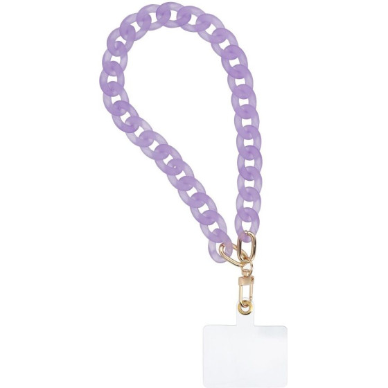 Panama Phone lanyard, Phone Pendant / Cord Length 40cm (20cm In The loop) / On Wrist - Purple OEM