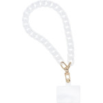 Panama Phone lanyard, Phone Pendant / Cord Length 40cm (20cm In The loop) / On Wrist - White OEM