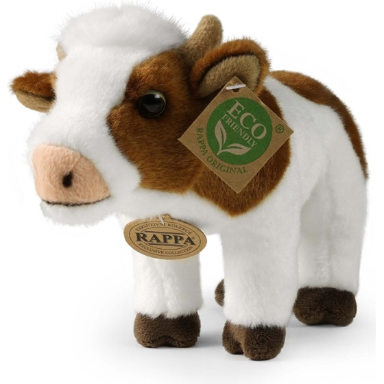Rappa - Plush Realistic Toy Cow 23 Cm Eco-Friendly - (242982)