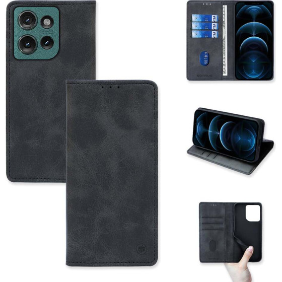Sonique ���� ��������� Vintage Magnet Wallet Motorola Edge 50 5G �����