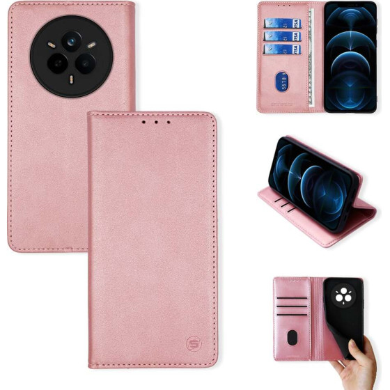 Sonique ���� ��������� Vintage Magnet Wallet Realme 14 Pro 5G ��� �����