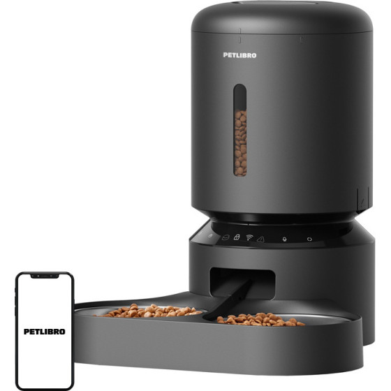 Petlibro Granary ��������� ������ �� ����� ����, Wifi, 5L (�����) - (PL-AF103-36B)