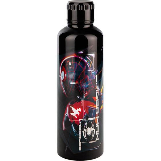 Paladone Marvel: Spider-Man - Miles Morales Metal Water Bottle (PP14526SPM)