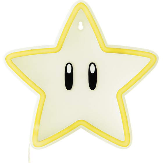 Paladone: Super Mario - Super Star Wall Mountable Led Neon Light (PP14711NNVN)