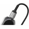FORCELL F-Energy C256 Cable Usb A To Type C QC4.0 3A 66W Cafule 0,25 m black