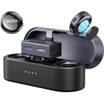 Boyalink 3 - Type-C & 3,5mm AI-Powered Button Wireless Microphone 2 Tx + 1 Rx + Charging Case - (Boyalink 3-02)