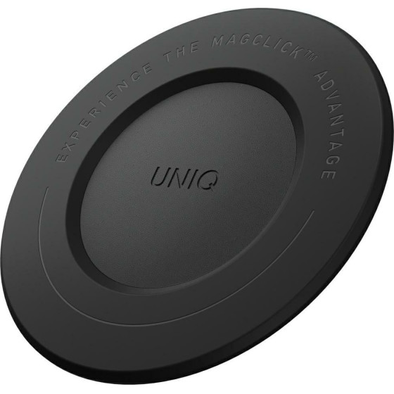 UNIQ Magnetic Holder Snapmount self-Adhesive Black - (UNIQ-SNAPMOUNT-BLKBLK)