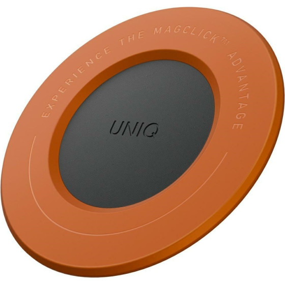 UNIQ Magnetic Holder Snapmount self-Adhesive orange/Charcoal - (UNIQ-SNAPMOUNT-VORGCHR)
