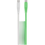 Setty Cable USB-C - USB-C 1,5 m 3A KGC-C-1.5320 mint-White gradient