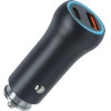 Setty Car Charger USB-A + USB-C 20W CC-AC-201 black