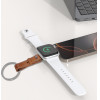 4sMarts Inductive Charger For Apple Watch, Silver - (541476)
