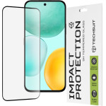 Techsuit - 111D Full Cover / Full Glue Glass - Honor X6c - Black
