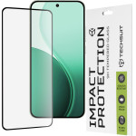 Techsuit - 111D Full Cover / Full Glue Glass - Oppo Reno14 - Black