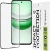 Techsuit - 111D Full Cover / Full Glue Glass - Realme C71 - Black
