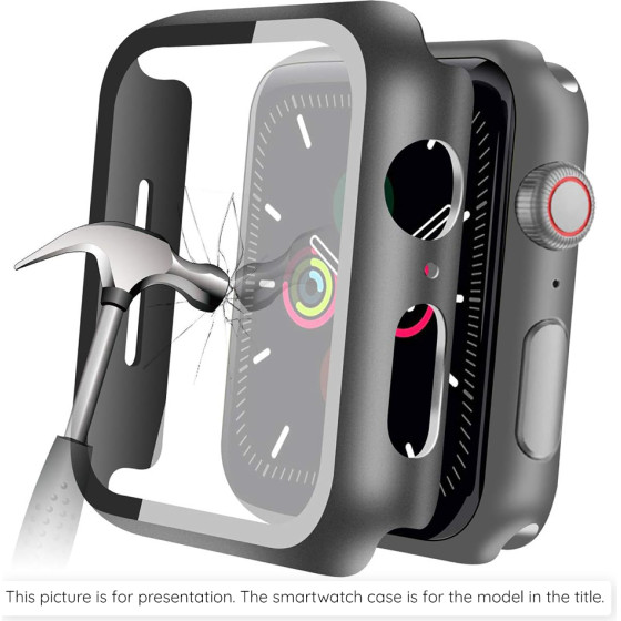 Techsuit - Defense360 Pro + Screen Protector - Xiaomi Redmi Watch 5 Active - Black