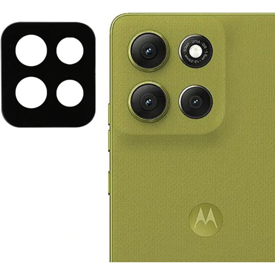 Techsuit - Full Camera Glass - Motorola Moto G86 - Black