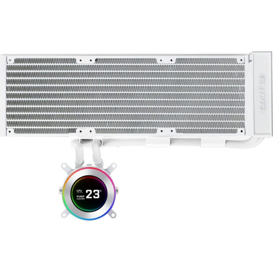 Lian Li Hydroshift �� LCD-C 360 No Fans White - Aio Cpu Liquid Cooler - (G89.GHS2LCD36W.00)