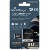 MediaRange microSDXC� Memory card, UHS-1 | Class 10, With Sd adapter, 512GB - (MR947)