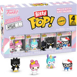 Funko Bitty Pop! 4-Pack: Hello Kitty And Friends - My Melody, Pochacco, Badtz-Maru, Hello Kitty Vinyl Figures