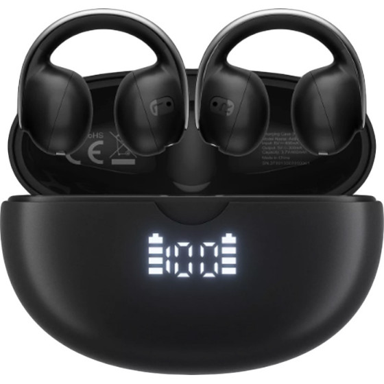 BlackView BT5.4 Enc Led Display Airbuds 13 With Charging Dock Black - (AIRBUDS13-B)