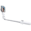 Insta360 Flow 2 Ai Tracker Bundle White - A.I. Powered Gimbal Stabilzer For Smartphone - (CINSABQA/Flow2Lite10)