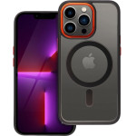 Color Edge Mag Cover Case Compatible With Magsafe For Iphone 13 Pro Black Gold OEM