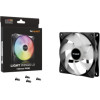 Bequiet Fan Light Wings Lx 120MM Pwm ARGB, 1600RPM, 51.5CFM/87.5M3/H, 25.5dB, Lifespan 60000h, BLACK, 3YW. - (BL120)
