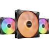 Bequiet Fan Light Wings Lx 140MM Pwm Triple Pack ARGB, 1200RPM, 56CFM/95M3/H, 22,9dB, Lifespan 60000h, BLACK, 3YW. - (BL127)