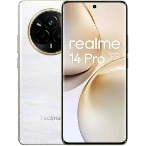 Realme 14 Pro 5G 512GB (12GB Ram) Dual-Sim Pearl White Eu - (631011005704)