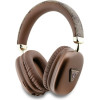 Guess Headphones Bluetooth 5.3 4G Triangle Logo Brown - (GUBHK1P4TPW)