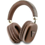 Guess Headphones Bluetooth 5.3 4G Triangle Logo Brown - (GUBHK1P4TPW)