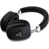 Guess Headphones Bluetooth 5.3 Metallic Triangle Logo Black - (GUBHK1SATSK)