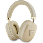 Guess Headphones Bluetooth 5.3 Metallic Triangle Logo Gold - (GUBHK1SATSD)