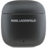 Karl Lagerfeld Tws Earphones Metal Printed Logo ANC/Enc Black - (KLTWSM1ALELK)