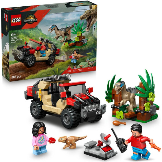 Lego Jurassic World: Raptor Off-Road Escape (76972)
