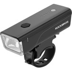 Rockbros 24510003001 Front Bicycle Light 260 Lm + USB-C - USB-A Cable - Black 5907769313424 - (Rockbros-24510003001)